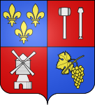 Blason ville fr Avrillé (Maine-et-Loire)